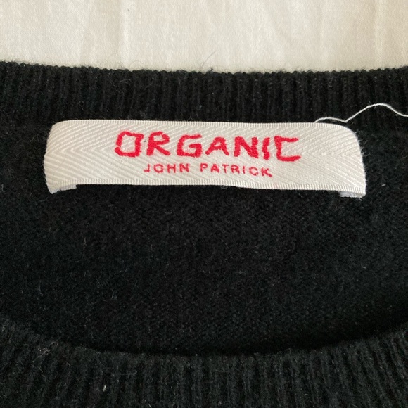 organic by john patrick black sweater - Picture 5 of 7